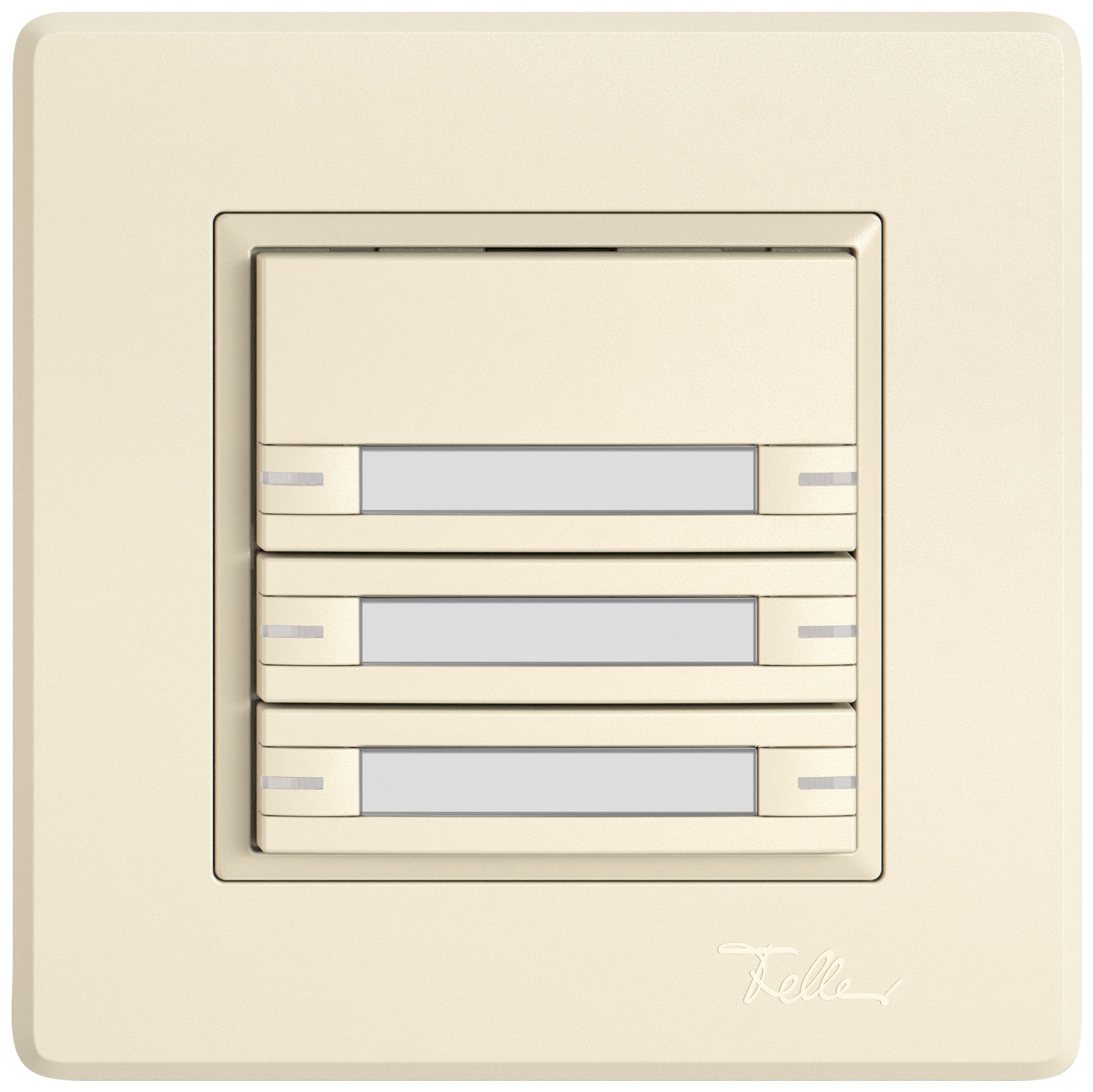 Pulsante KNX RGB INC EDIZIO.liv SNAPFIX® sensore temp.RGB-LED targ.6× com.1T cr