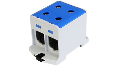 Verteilerblöcke Demelectric, 120…185 mm², für Hutschiene TH35