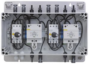 Coffret de connexion PV GAK+DIS60VG-1000-4ST-2MPP, 30A t1+2