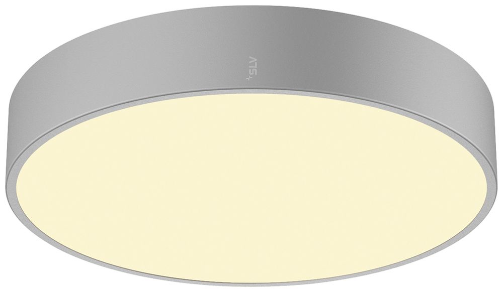 LED-Deckenleuchte SLV MEDO 40 20W 2350lm 927/930/940 IP50 DIM Ø380mm grau