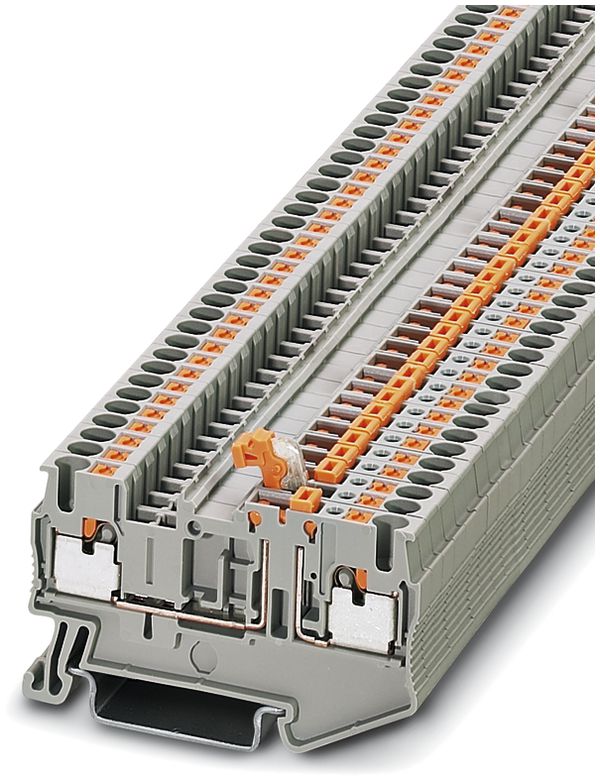 Borne 0.14…4mm² gris AWG26…12