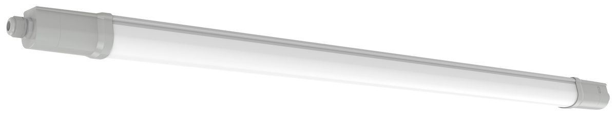 LED-Feuchtraumleuchte DOTLUX MISTRALsmart 40W 6400lm 4000K IP65 Silber