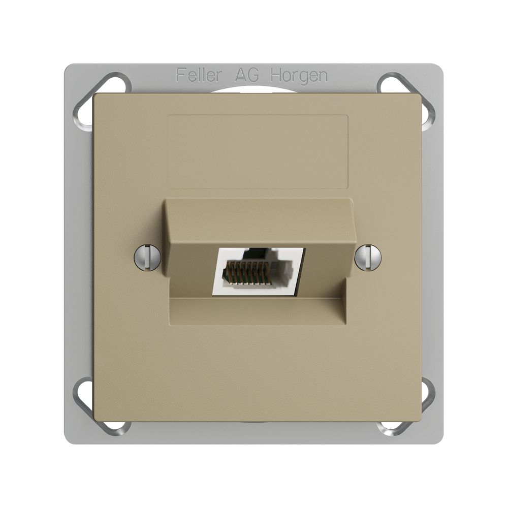 EB-Dose 1×RJ45/u 8P ITplus EDIZIOdue sand