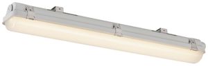 LED-Feuchtraumleuchte SLV WATERPROOF V 18W 2380lm 840 IP66 DALI 0.6m grau