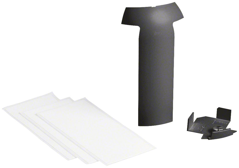 Raccordo Hager per SL20115 nero