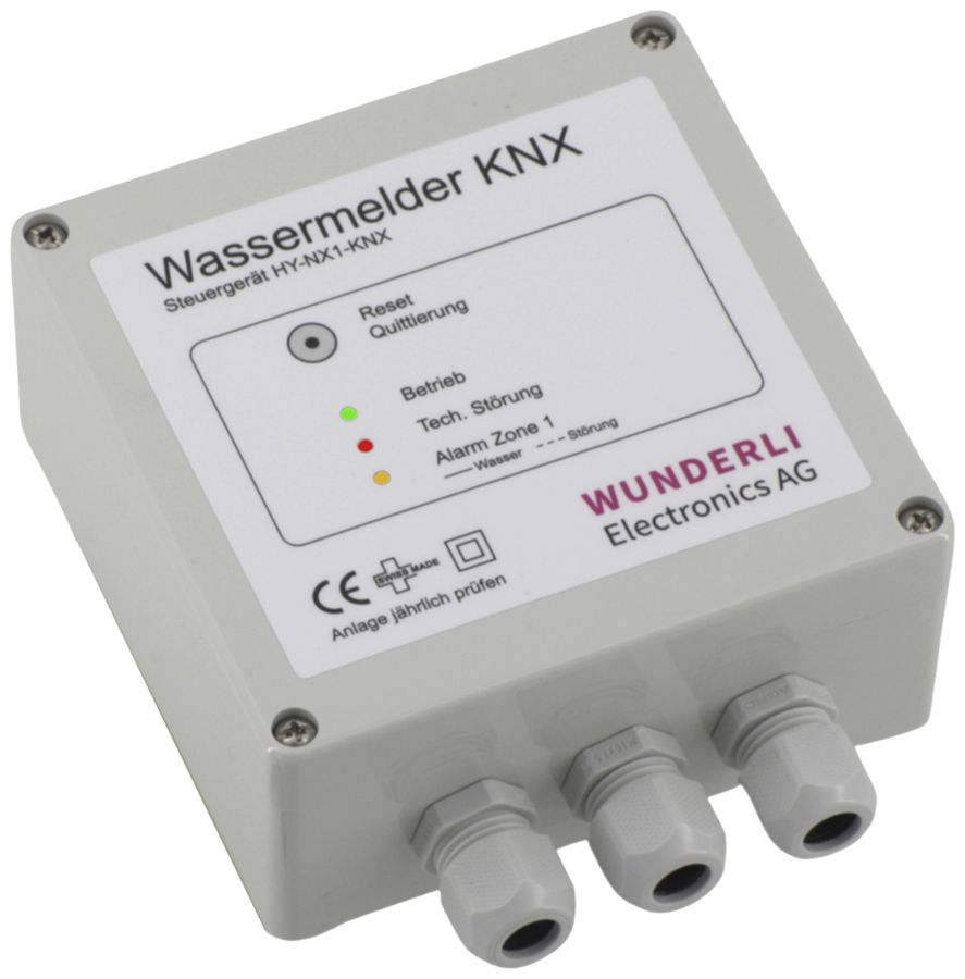 Appareil de commande p.détecteur d'eau HY-NX1-KNX 1 zone 24VAC 2C 1A/30VUC
