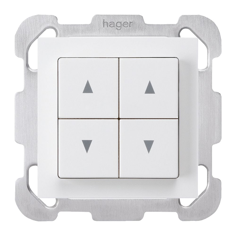 Contact pour stores ENC kallysto B blanc avec 4 touches