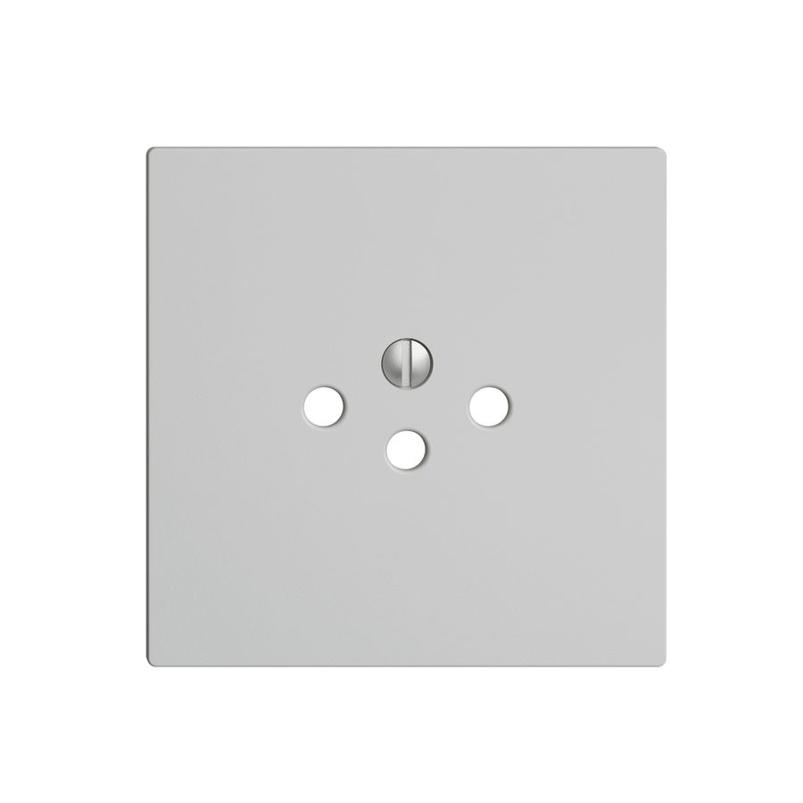 Frontplatte EDIZIOdue T12 hellgrau mit Shutter