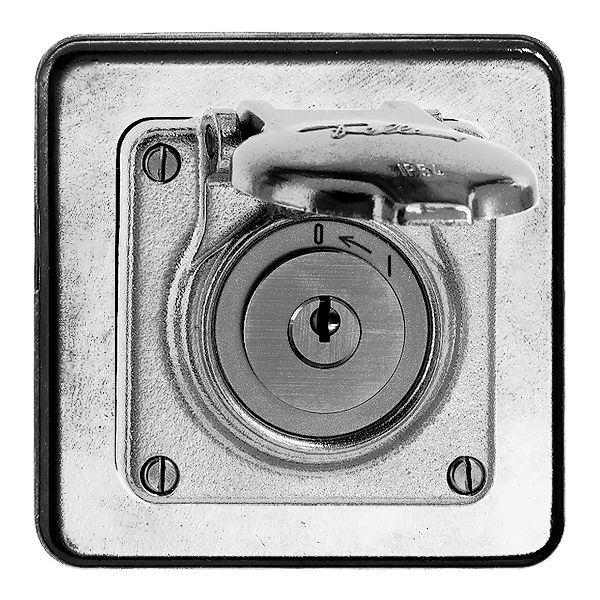 Contact pivot. ENC mouil 0<-1/1P Al nature avec serr. de sûr.