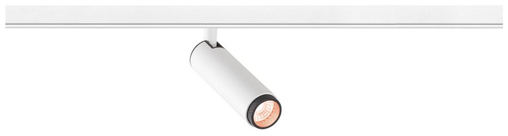 Spot LED SLV GRIP S 1×9.8W 350lm 920…930 29° DALI 48V AD Ø30×101mm blanc