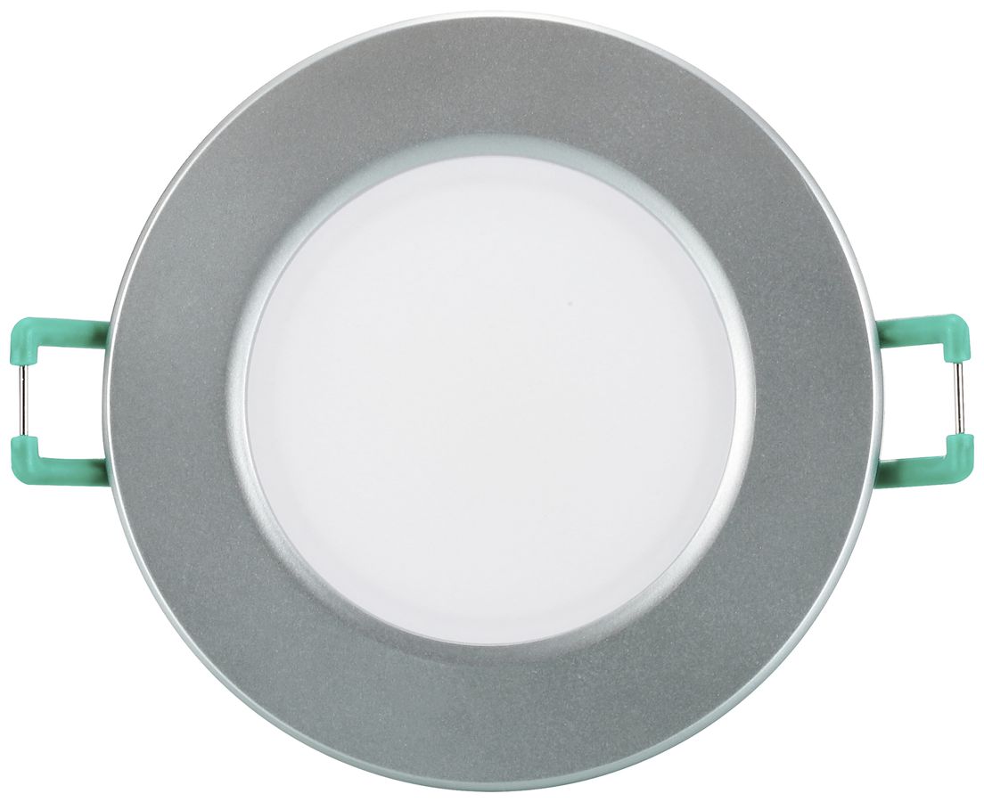 Bague décorative pour Downlight LED Sylvania START SPOT Bezel Ø89mm argent 3pcs