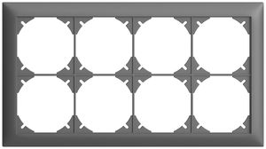 En-tête ENC EDIZIOdue 2×4 gris foncé