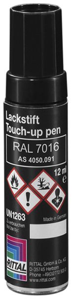 Lack Rittal SZ 4050.091 Inhalt 12ml Stift Farbe anthrazit