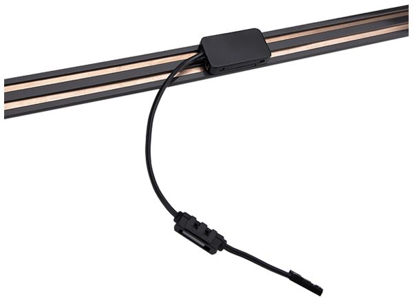 Anschlusskabel DOTLUX RETAILO 2-polig Adapter 2 Magnete 0.6m schwarz