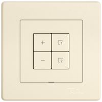 Kit di montaggio INC EDIZIO.liv Wiser SNAPFIX® p.dimmer 1C scena 4T cr