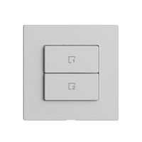 Comando per pulsante scena 2 scene vert./2T Edue Wiser grigio chiaro