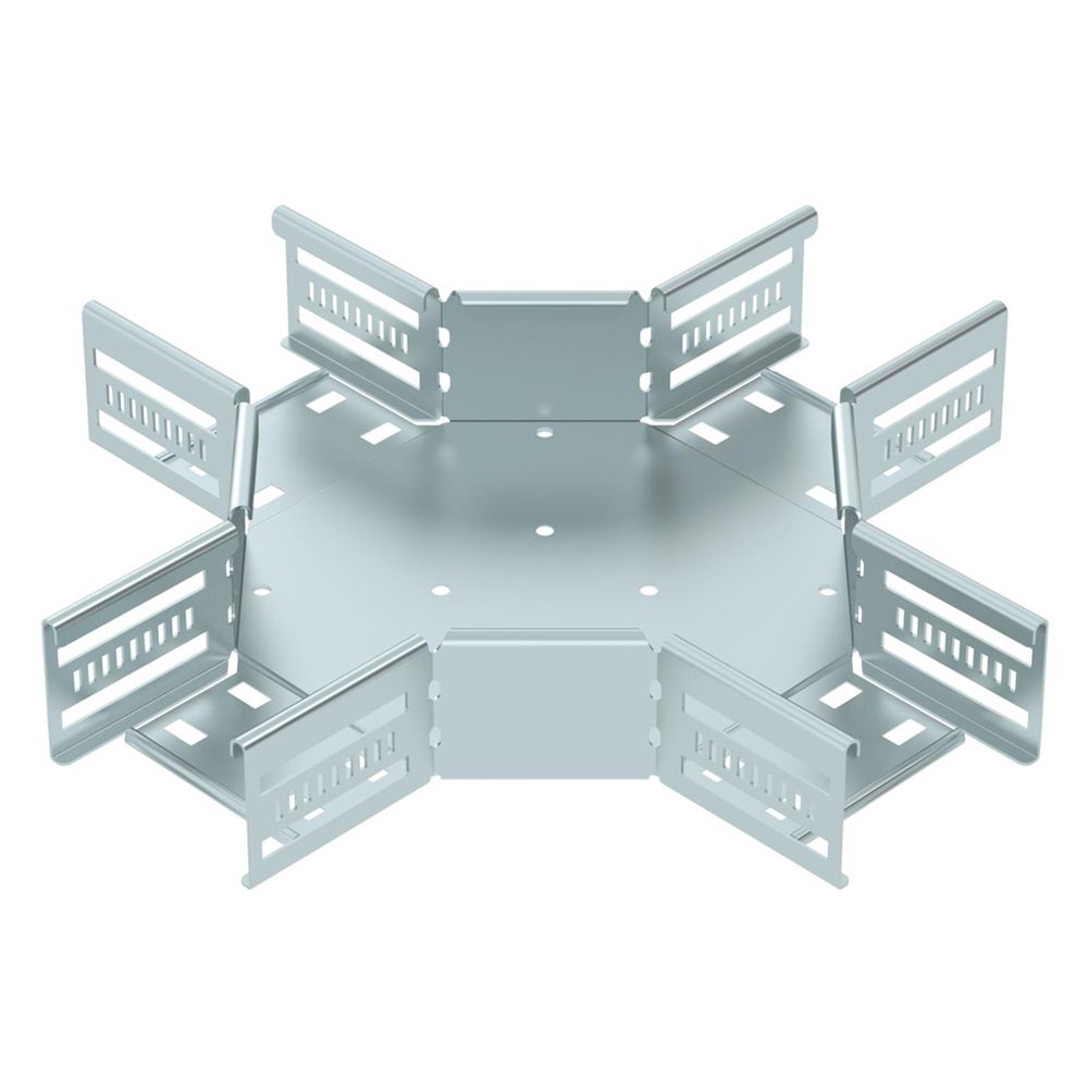 Pièce en croix BET RK 60×100mm acier zingué en continu