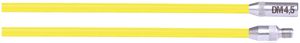 Schubstange RUNPOSTICKS Glasfaser Ø4.5mm 2×1m gelb