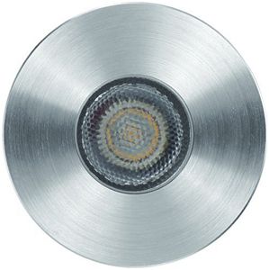 Abdeckung STORMY direkter Lichtaustritt, Edelstahl, D=50mm