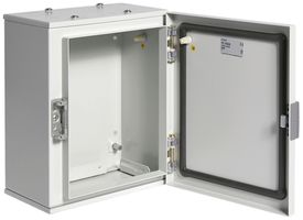 Coffret AP Hager Orion.Plus acier 250×300×160mm IP65 SKI panneton double grc