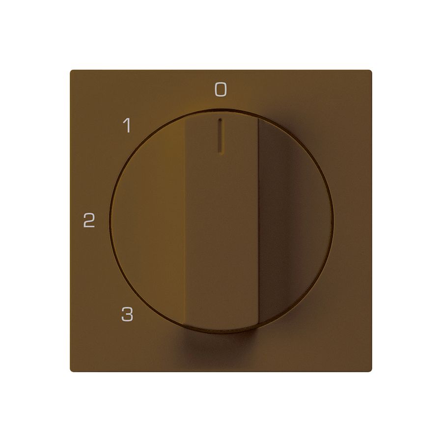 UP-Drehschalter kallysto 5/1L braun