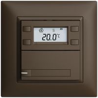 Pulsante RTH INC KNX 1×EDIZIOdue FMI coffee, con carta+LED RGB