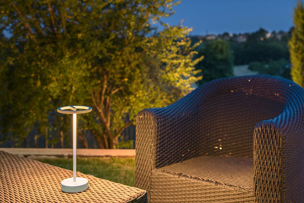 Luminaire de table LED SLV VINOLINA ONE 2.5W 125lm 2700K VAR blanc