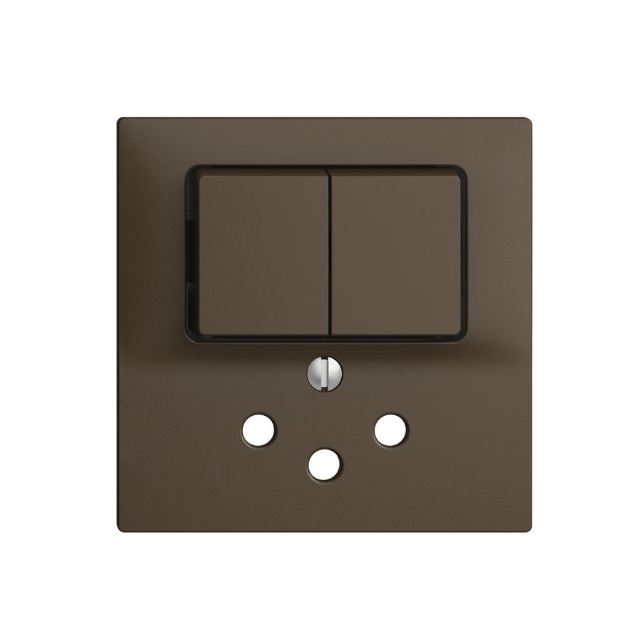 Frontset EDIZIOdue coffee 60×60mm T12