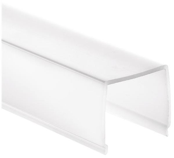 Abdeckung Typ L DOTLUX für Alu-Profil, opal, 27×26×2000mm