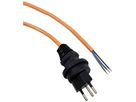 Câble de rallonge ELBRO IP55 T13/embout de câble 10A 230V 3×1.5mm² 10m orange