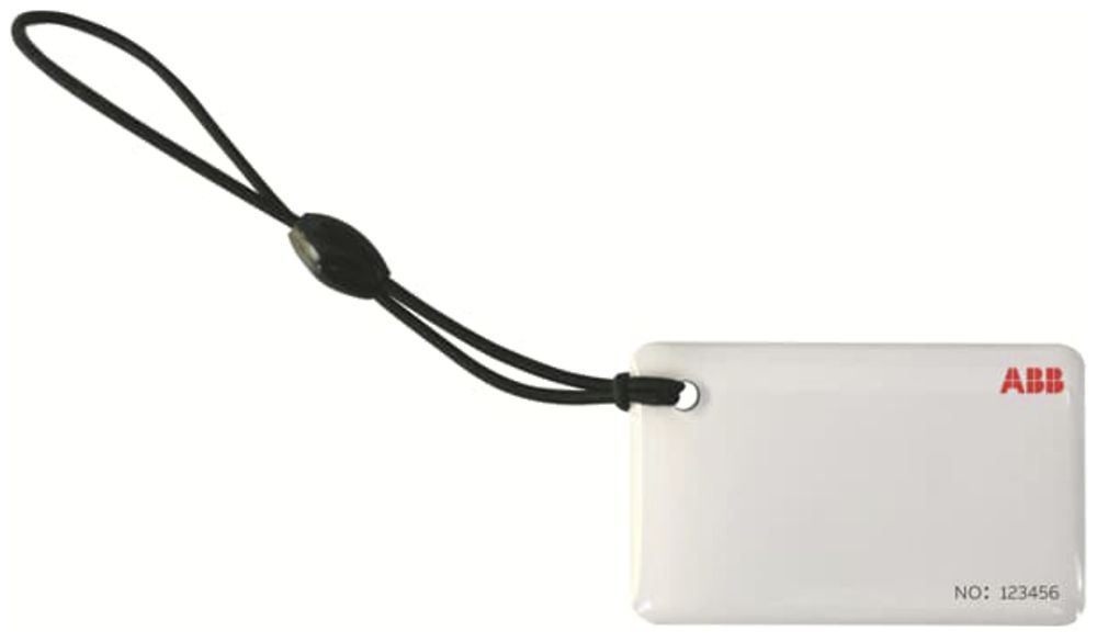 Carta RFID ABB SER, con logo ABB, blister 5 pezzi