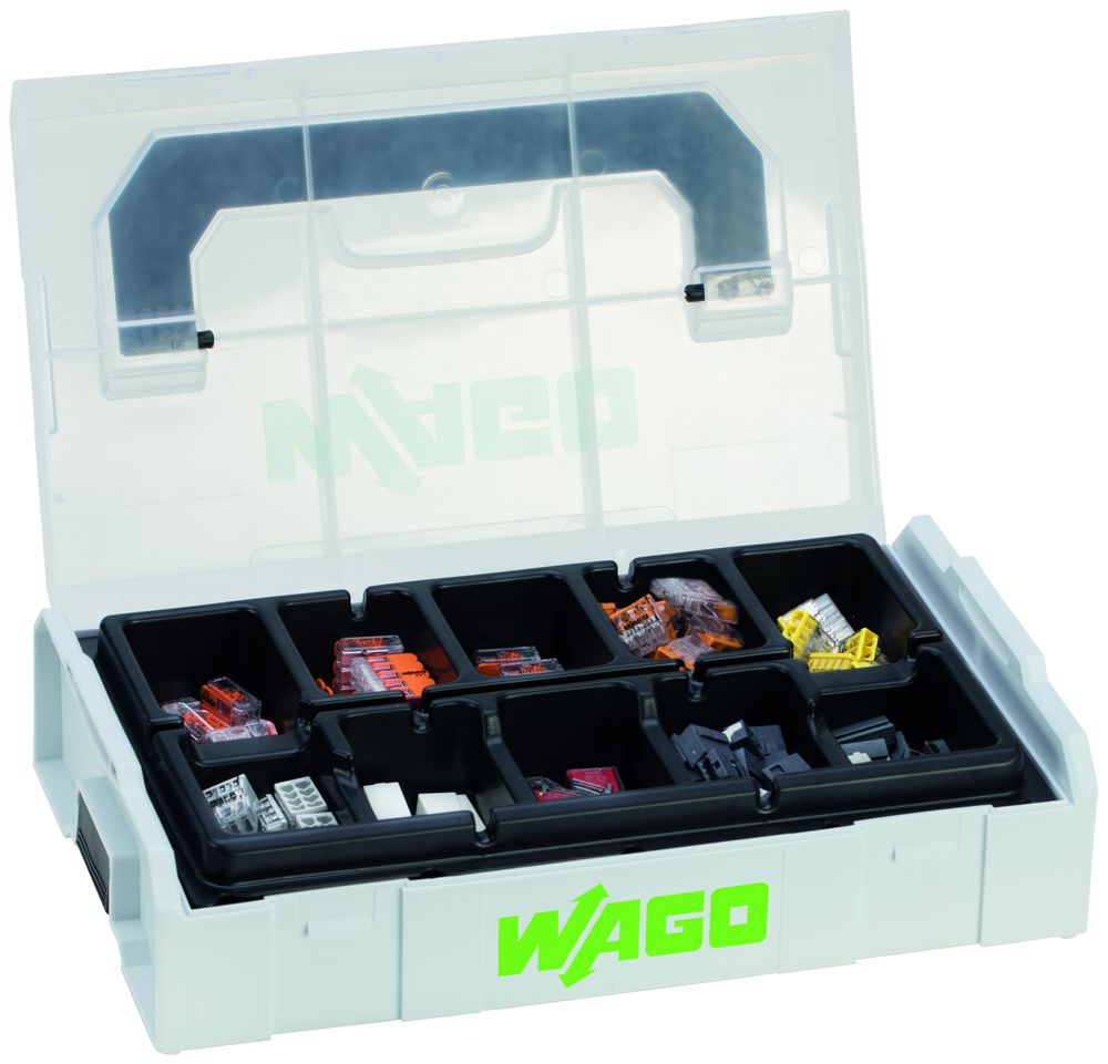 Jeu de bornes de connexion WAGO L-BOXX® Mini séries 221, 2273, 773, 224, 243