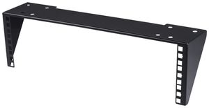 Halterung 19" VALUE 3HE 500×100mm max. 25kg Stahl schwarz