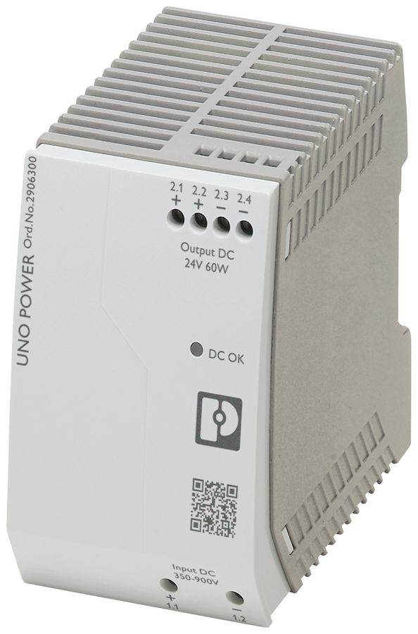 Convertitore PX UNO-PS/350-900DC/24DC/60WDC/DC IN:900VDC OUT:24VDC/60W