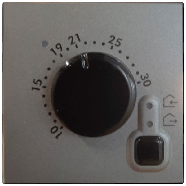 Thermostat d'ambiance INC MOS magnésium 5…30°C 2modules