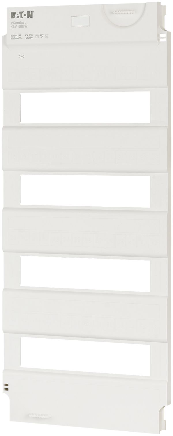 Coperchio per apparecchio ETN parete cava 4 fila