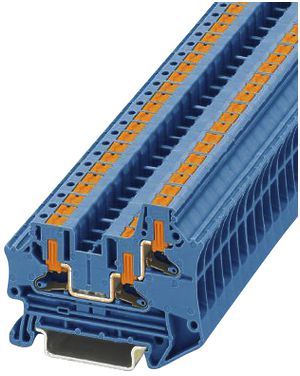 Morsetto di passaggio PX PTV 4-TWIN BU