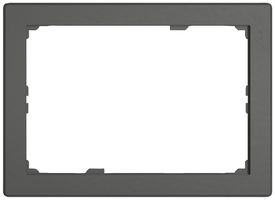 Abdeckrahmen EDIZIO.liv 2×3 208×148mm dunkelgrau