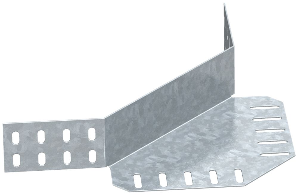 Raccord à équerre Bettermann h=60mm zingué