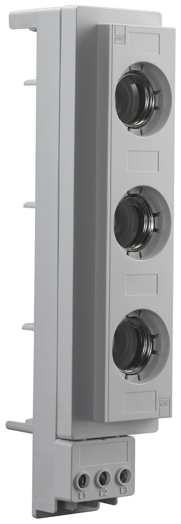 Portafusibile Rittal SV 3427.040 per DII 3P 500V 25A 1.5…16mm² 5pz