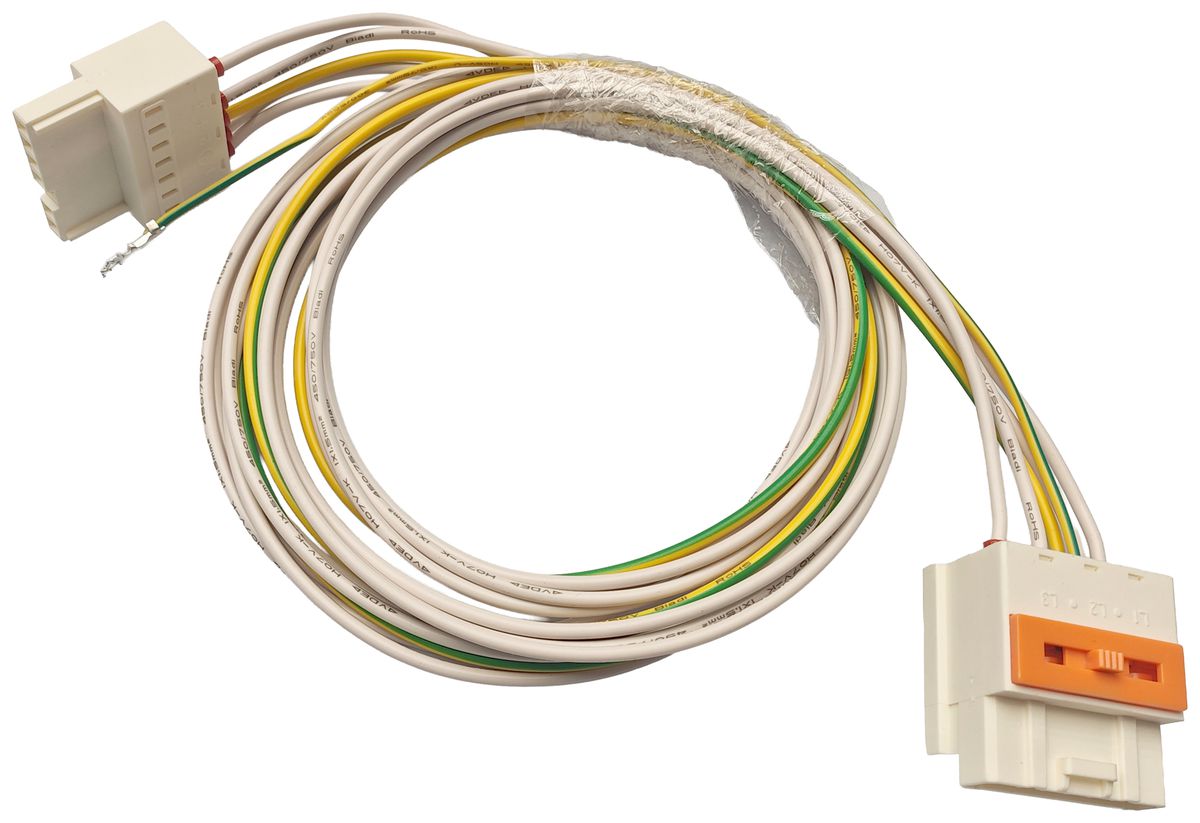 Durchverdrahtung DOTLUX LINEAone 7× 1600mm weiss