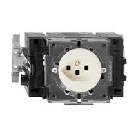 Prise INC FH T23 blanc 49…69mm Snap, avec bornes enfichables