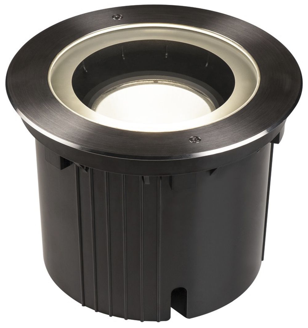EB-LED-Bodenleuchte SLV DASAR 270 SYM 30W 2500lm 3000K IP67/65 Edelstahl