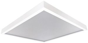 Anbaurahmen DOTLUX 625×625×51mm für LED-Panele Aluminium weiss
