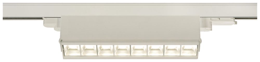 Spot LED SLV 3~ SIGHT MOVE DALI 26W 3100lm 4000K 75° 450×105×56mm blanc