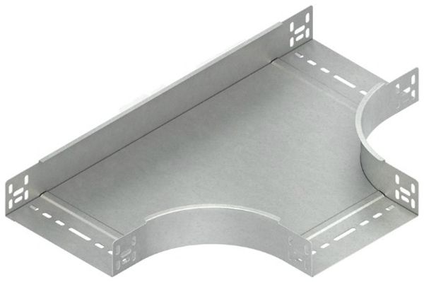 Pezzo T per canale portacavi 200×60mm zinc.send.