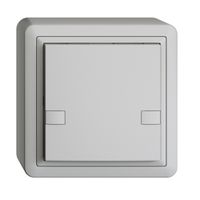 AP-KNX-Taster RGB EDUE, 250mW, o.LED, 1×Taste, 2×Tastenb., hgu