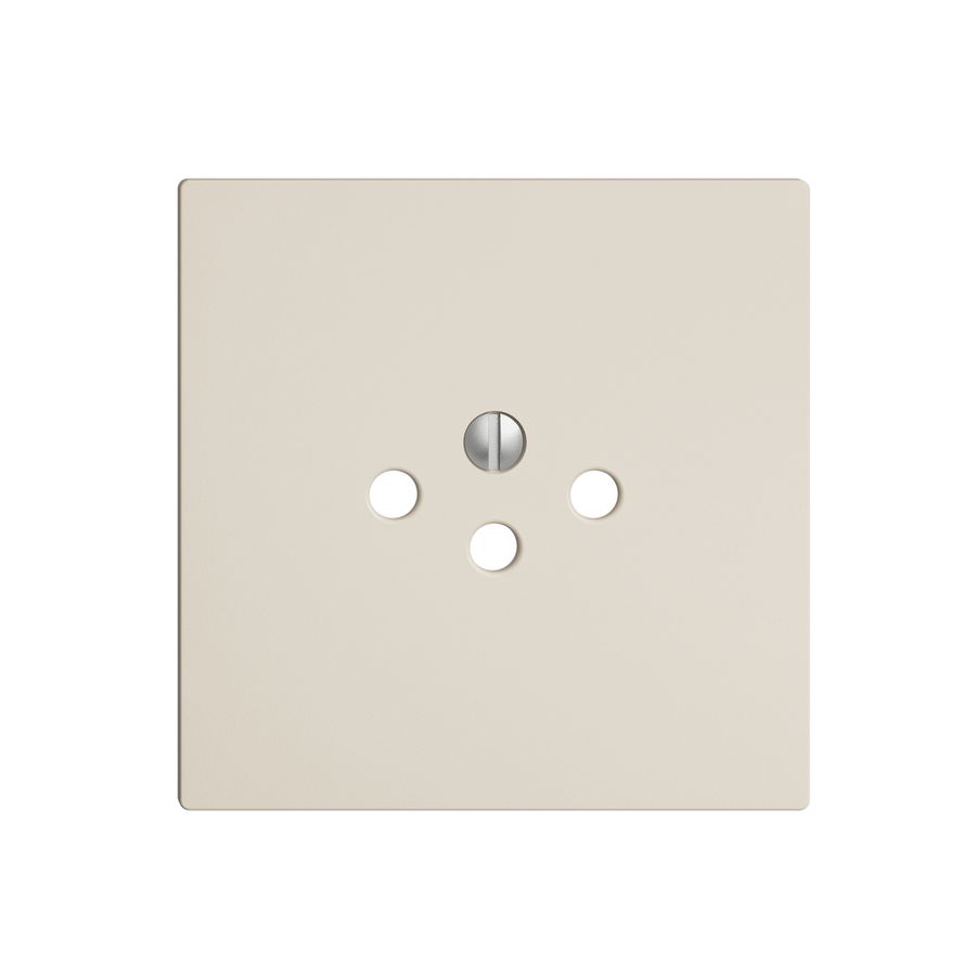 Frontplatte EDIZIOdue T12 crema mit Shutter