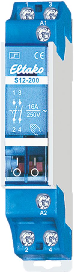 REG-Schrittschalter Eltako 12VAC 2S, S12-200