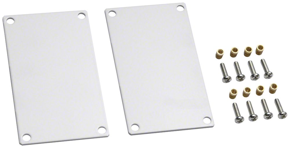 Piastra terminale tehalit DABA 5080, bianco traffico